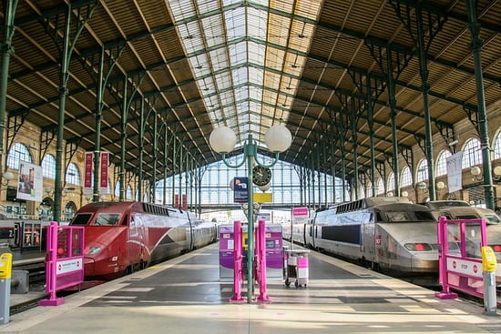 Treni in partenza da Parigi