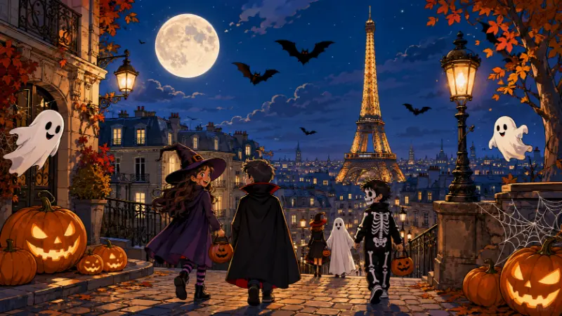 Halloween a Parigi