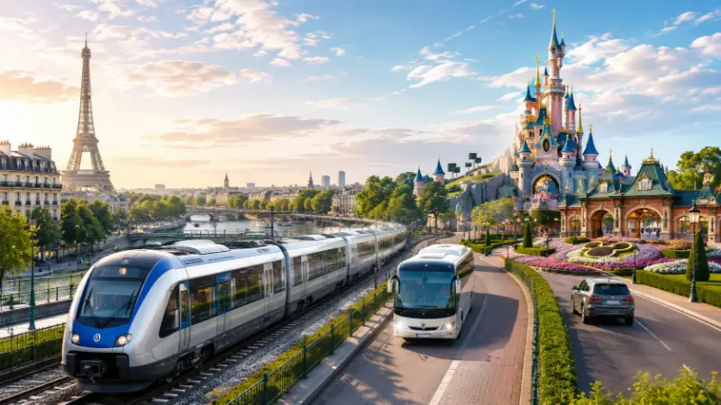 Trasporti per Disneyland Paris da Parigi